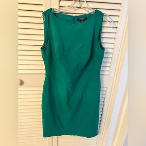 Lauren Ralph Lauren forrest green shift Dress